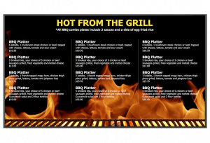 Menu pr 19 min