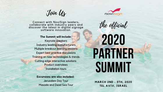 2020 NoviSign Partner Summit