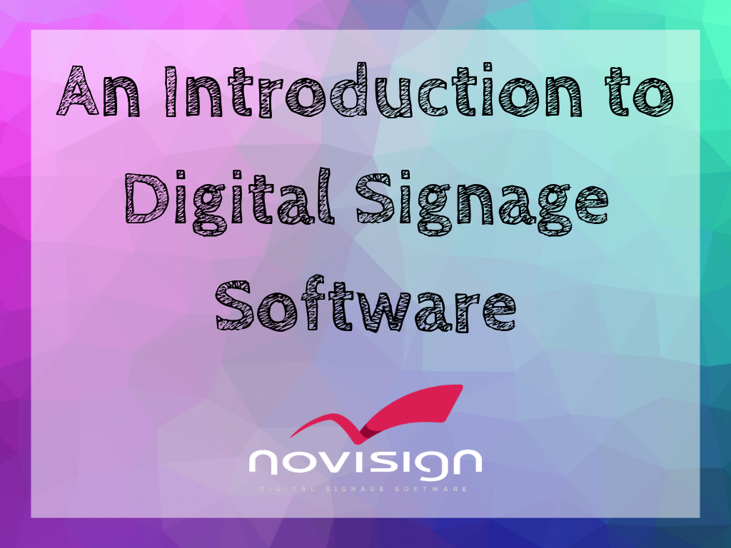 digital signage software