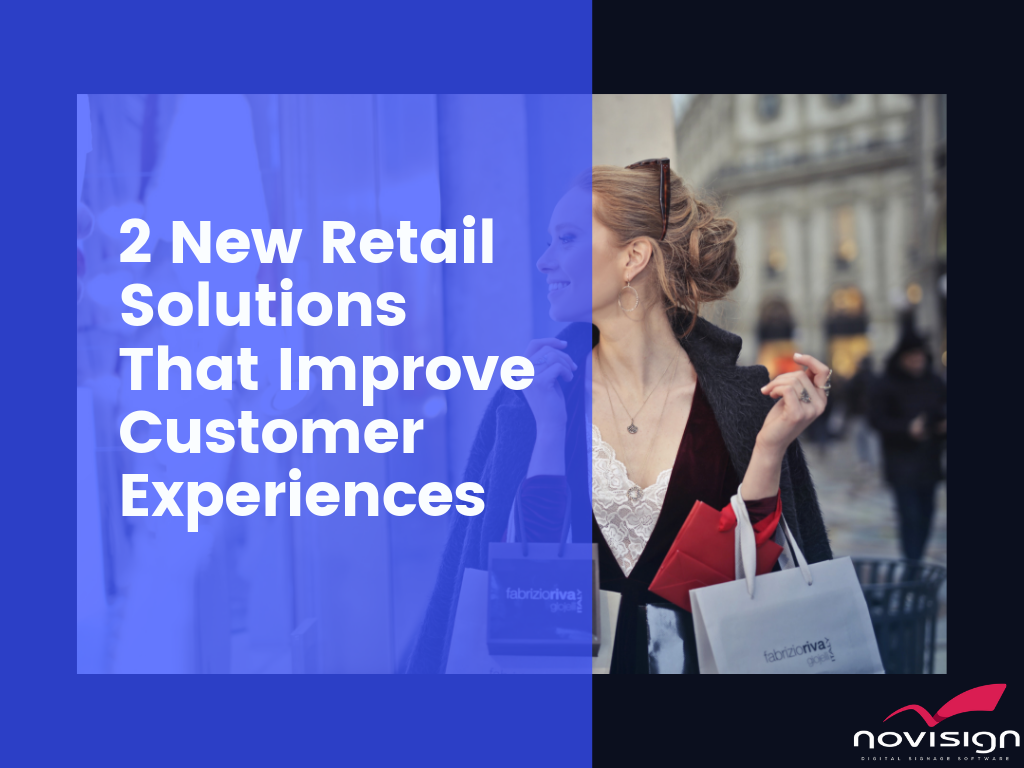 retail digital signage experiences