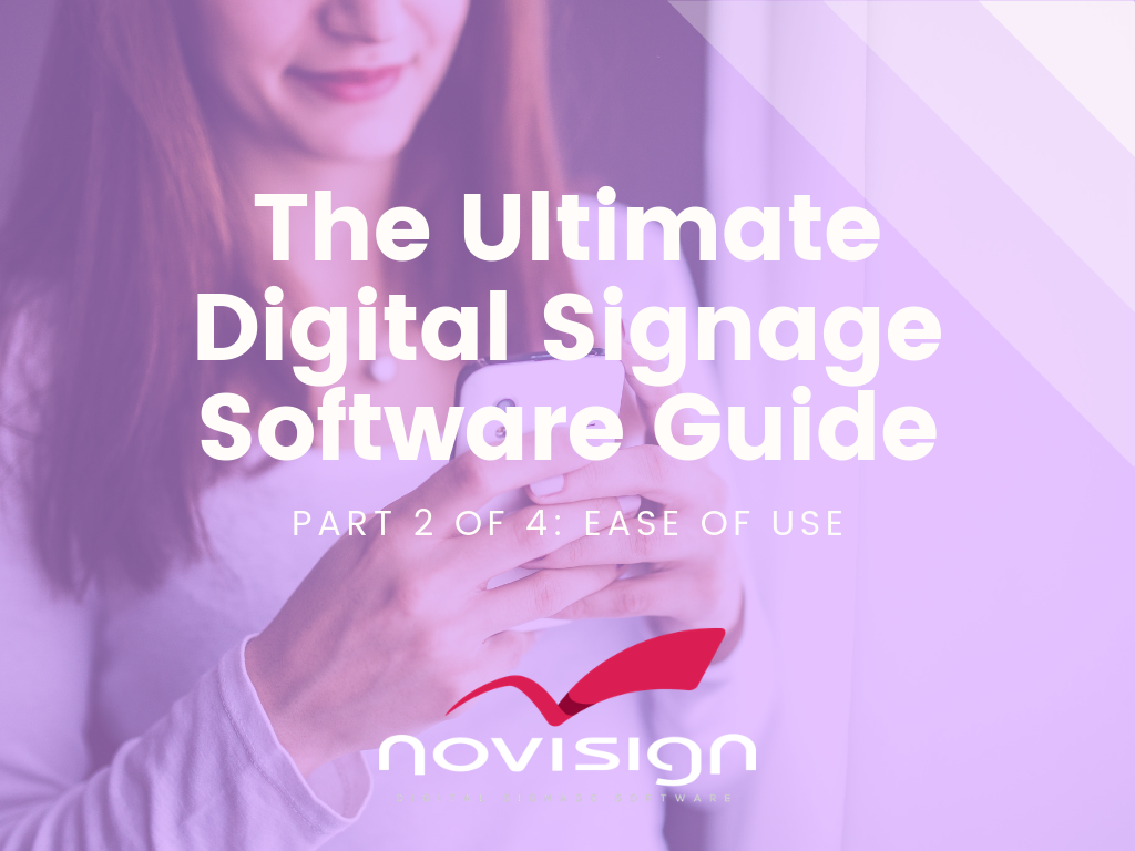 Digital signage software solution
