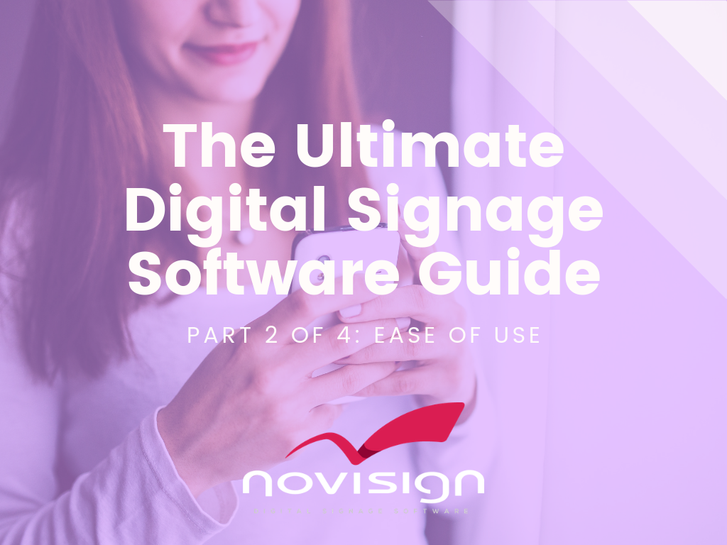 digital signage software solution