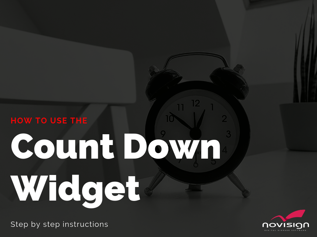 countdown timer digital signage