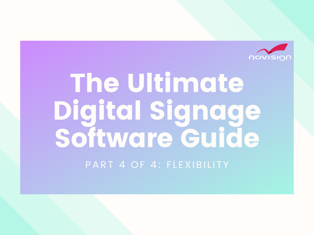 Digital Signage Software Guide