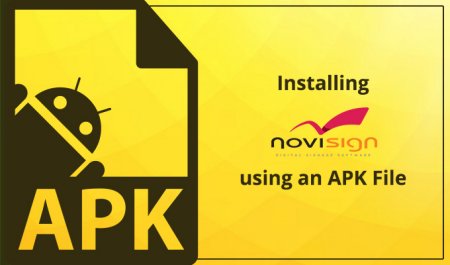Install NoviSign APK