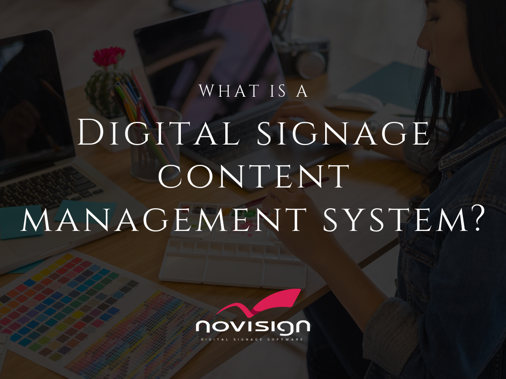 digital signage content management