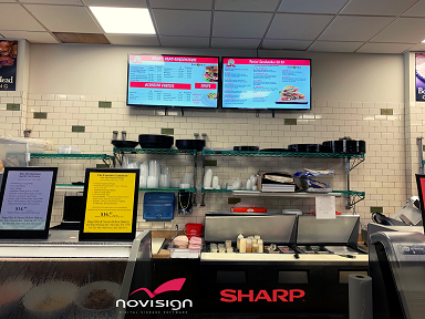 Bagel Shop Digital Menu Boards