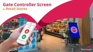 Gate Controller Screen for stores