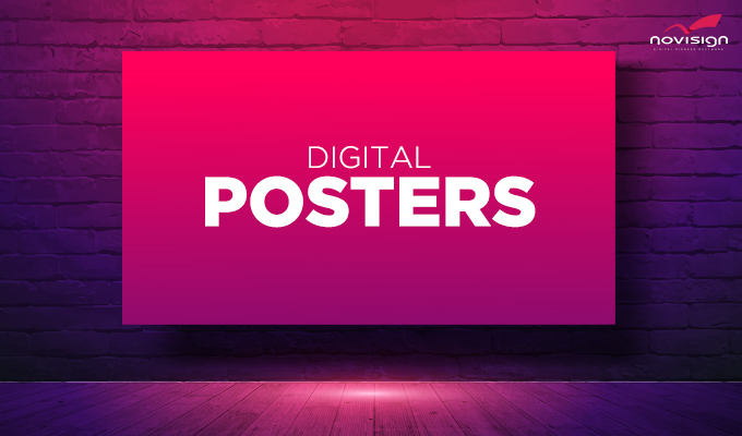 Digital poster