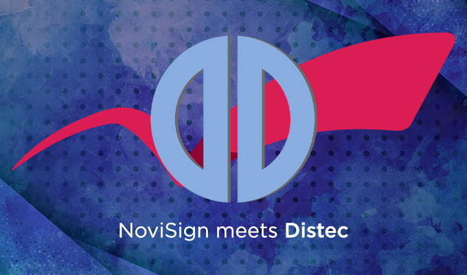 Distec - NoviSign cooperation