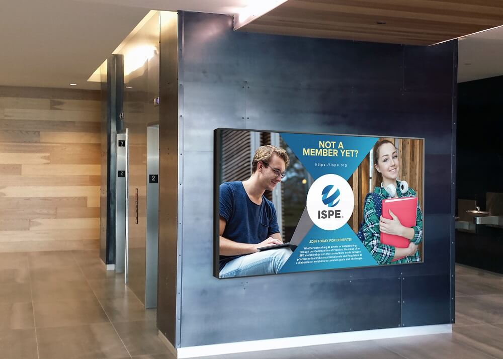 Elevator digital signage