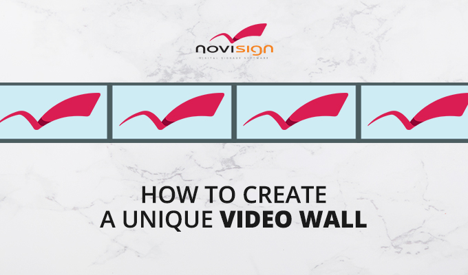 Unique video wall