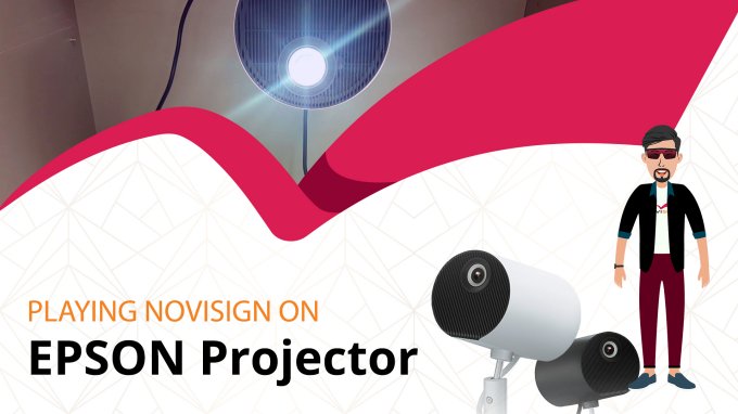 Epson EV-300 projector