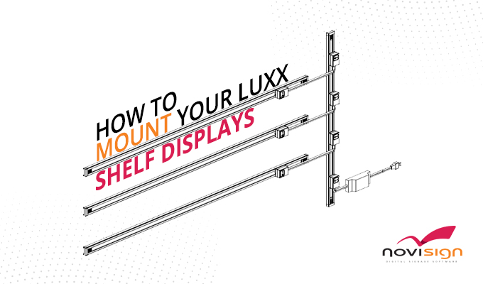 Mount Luxx shelf displays