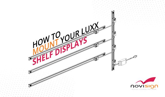 Mount Luxx shelf displays