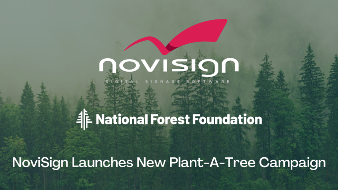 NoviSign Plant a Tree