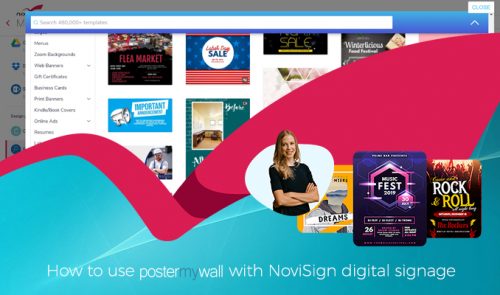 PosterMyWall digital signage