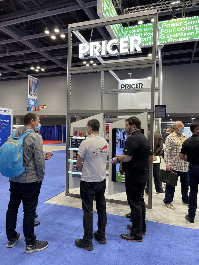 Pricer booth NRF2022