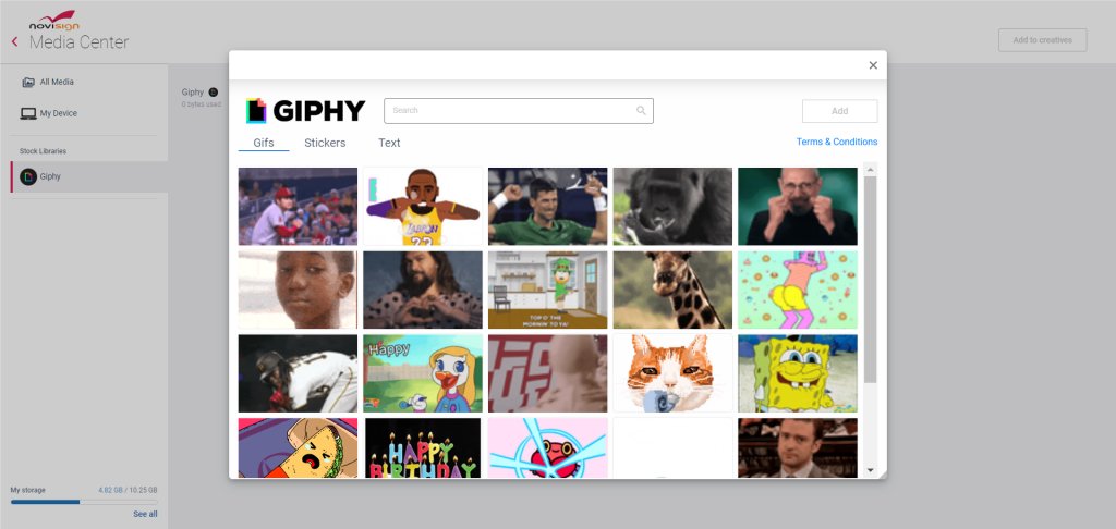 Giphy library