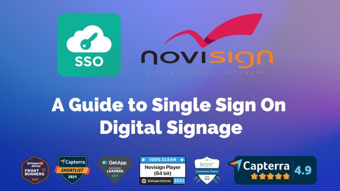 SSO digital signage