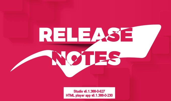 NoviSign release notes
