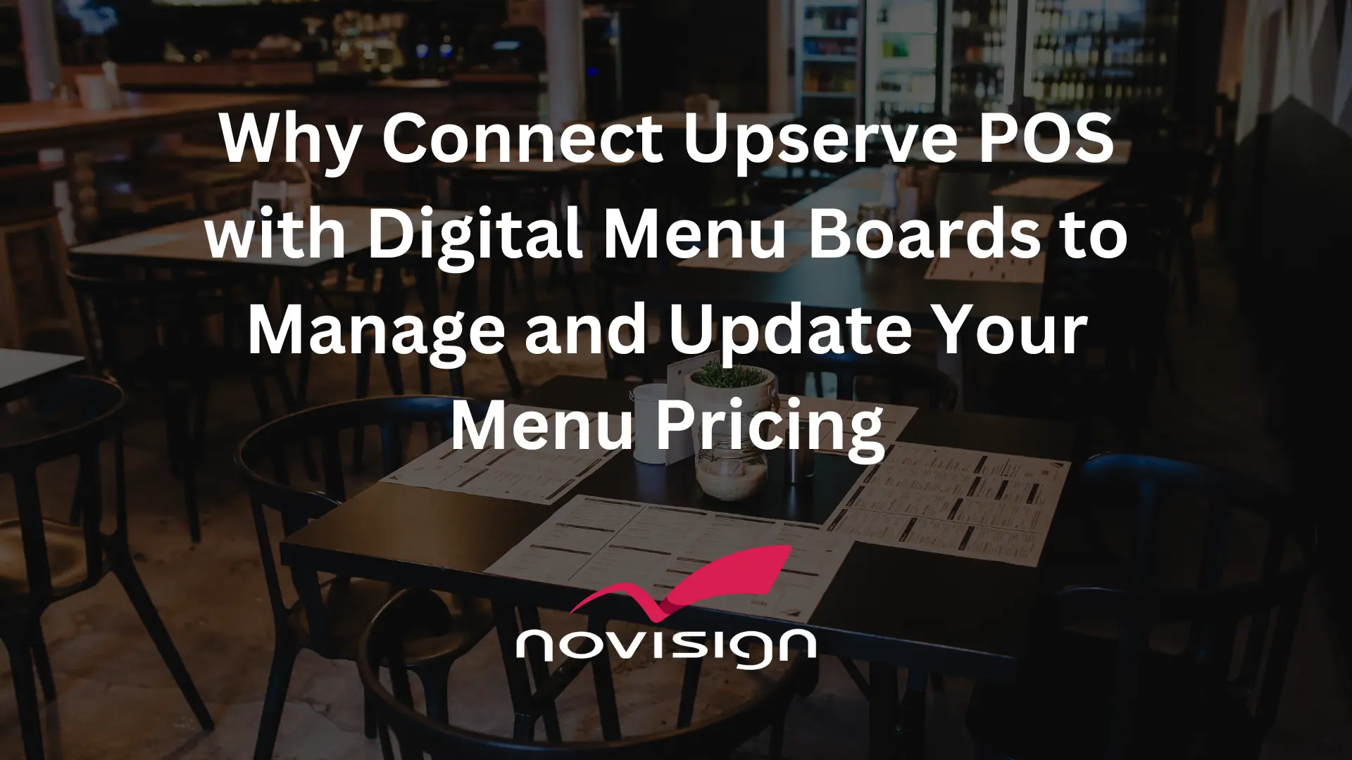 Upserve POS Digital Menu Boards