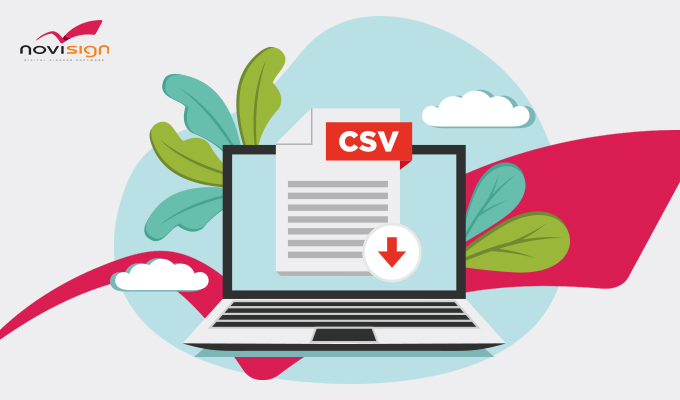 Using CSV file