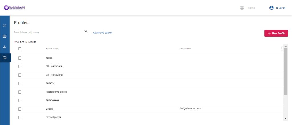 Profiles module