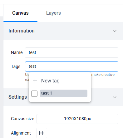 adding tag
