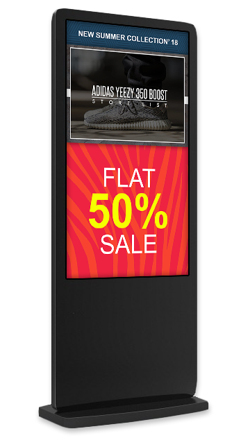 Place Exchange retail digital signage kiosks Place Exchange retail digital signage kiosks