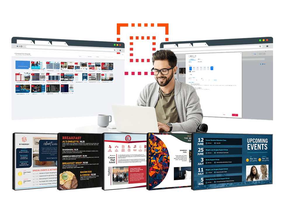 Live monitoring for Sony BRAVIA signage