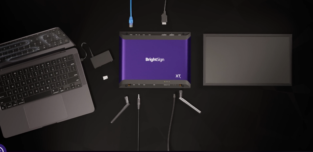 BrightSign player setup overview